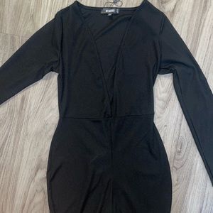 Misguided all black romper🖤